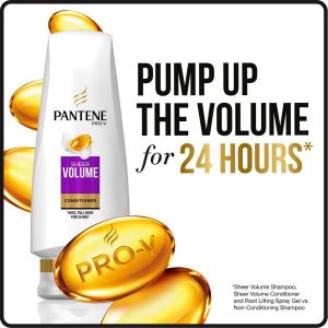 Pantene Pro V Sheer Volume Conditioner, 12 Fl Oz