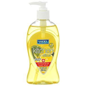 Lucky Super Soft Antibacterial Kitchen Citrus Hand Soap 11.25 Oz