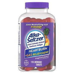 Alka-Seltzer Heartburn + Gas ReliefChews Tropical Punch
