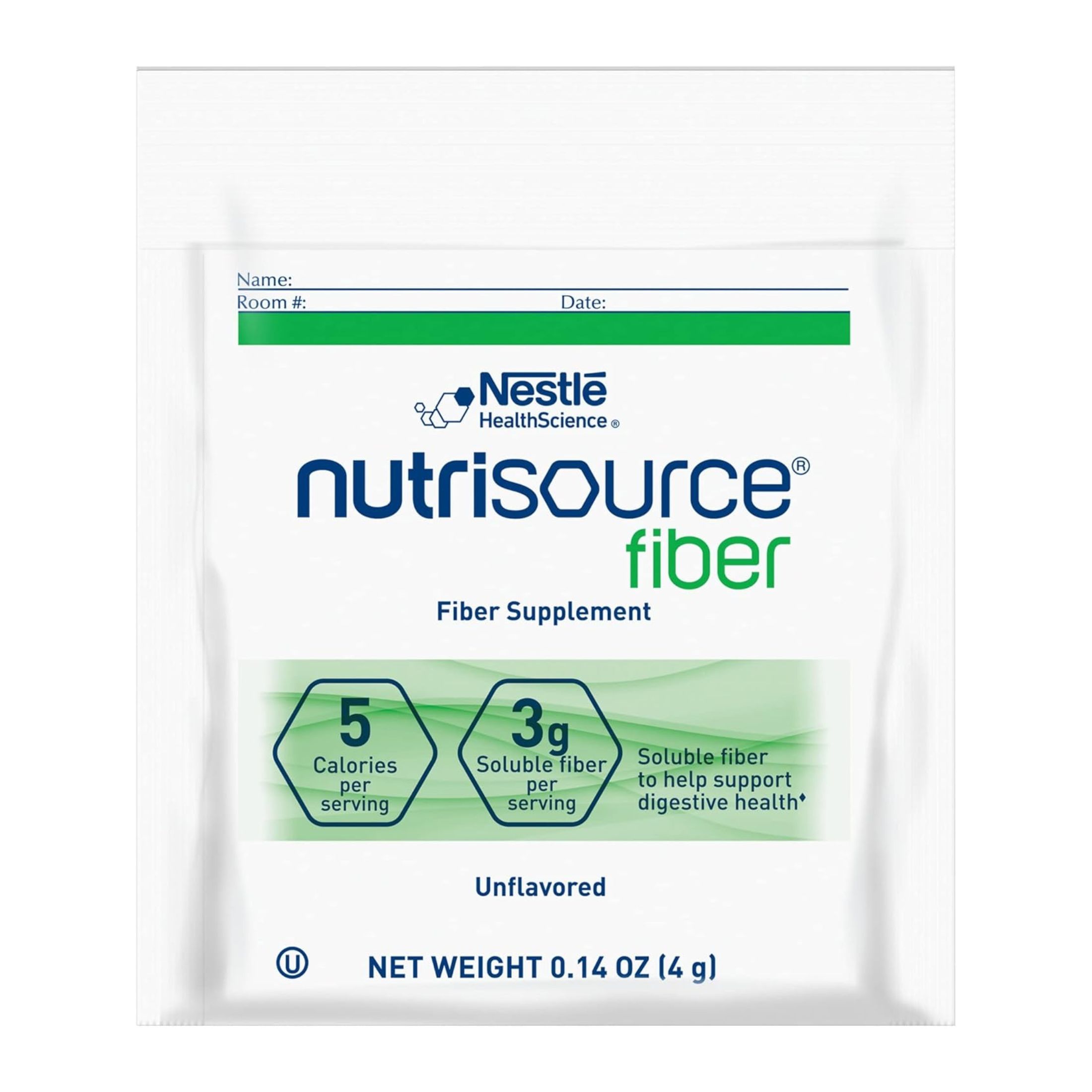 Nutrisource® Fiber Oral Supplement Unflavored Powder 4 Gram Individual Packet