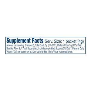 Nutrisource® Fiber Oral Supplement Unflavored Powder 4 Gram Individual Packet