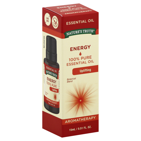 Nature's Truth Essential Oil, Pure, Energy, Uplifting 0.51 Fl Oz