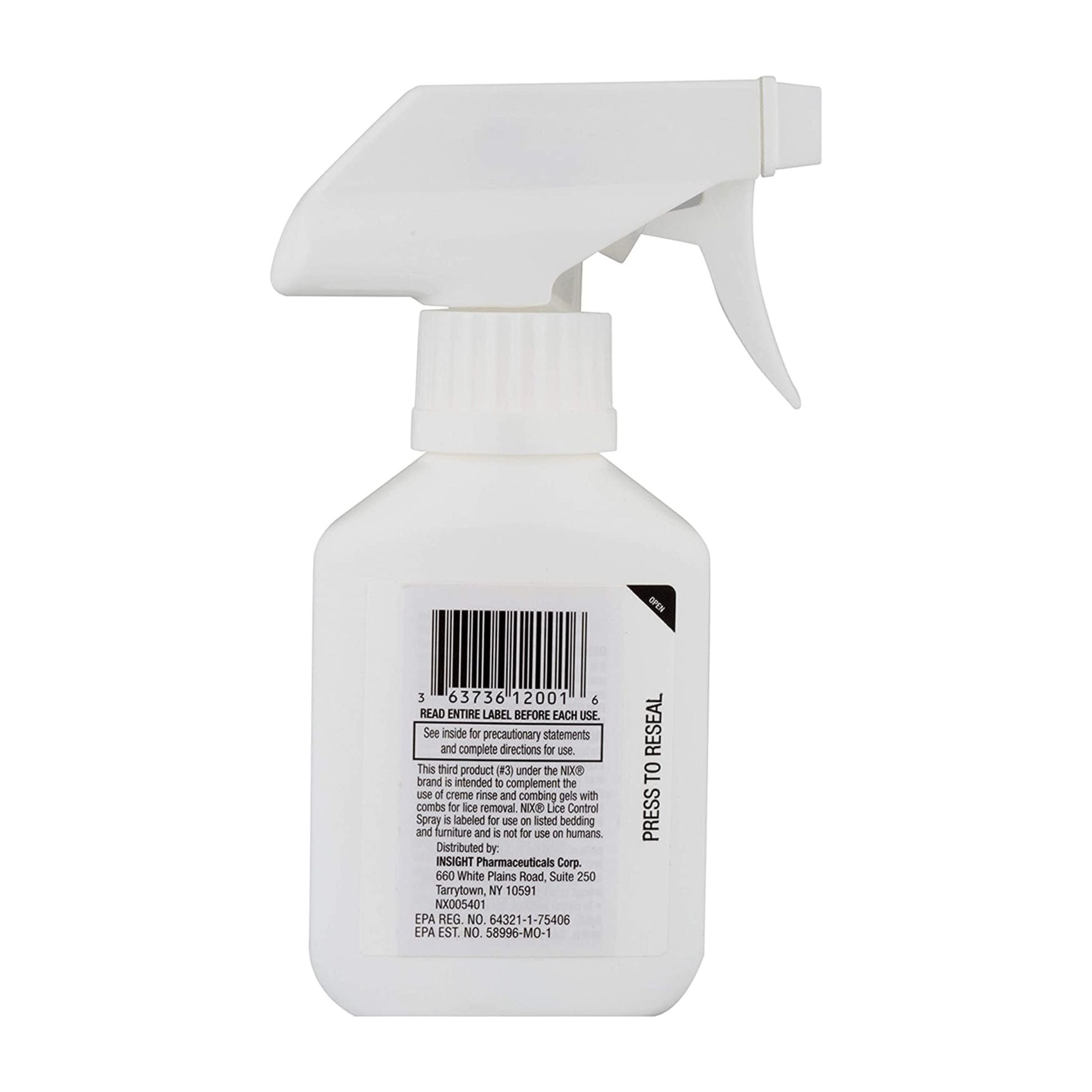 Nix Lice Killing Spray 5 Fl Oz