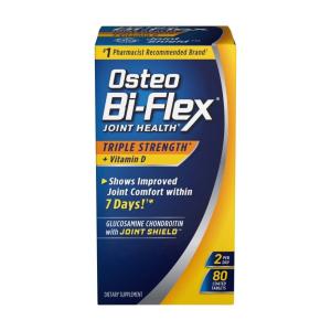 Osteo Bi-Flex Joint Health Triple Strength + Vitamin D Coated Tablets Dietary Supplement