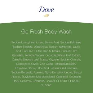 Dove Go Fresh Cool Moisture Cucumber & Green Tea Scent Body Wash