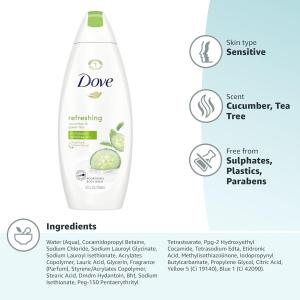 Dove Go Fresh Cool Moisture Cucumber & Green Tea Scent Body Wash