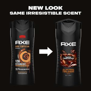 AXE Refreshing Body Wash, Dark Temptation, 16 Oz