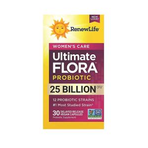 Renew Life Ultimate Flora Women's Care Probiotic Vegetarian Capsules