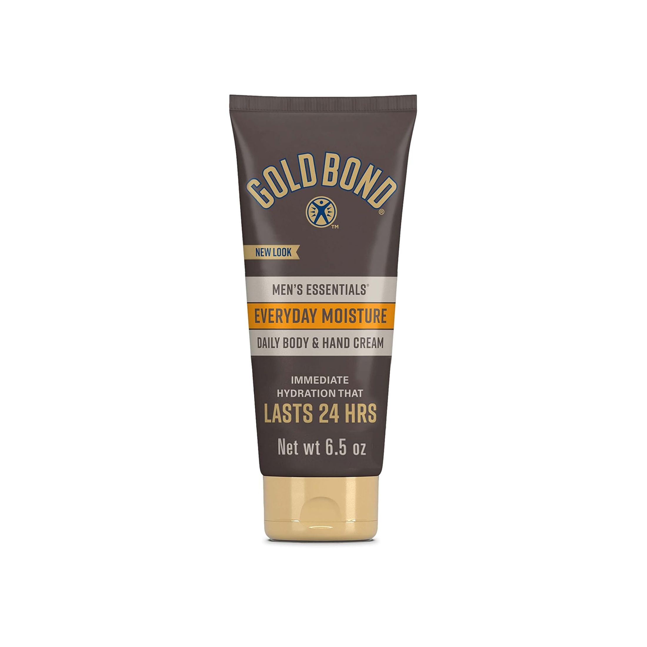 Gold Bond Daily Body & Hand Cream, Men's Essentials, Everyday Moisture 6.5 Oz