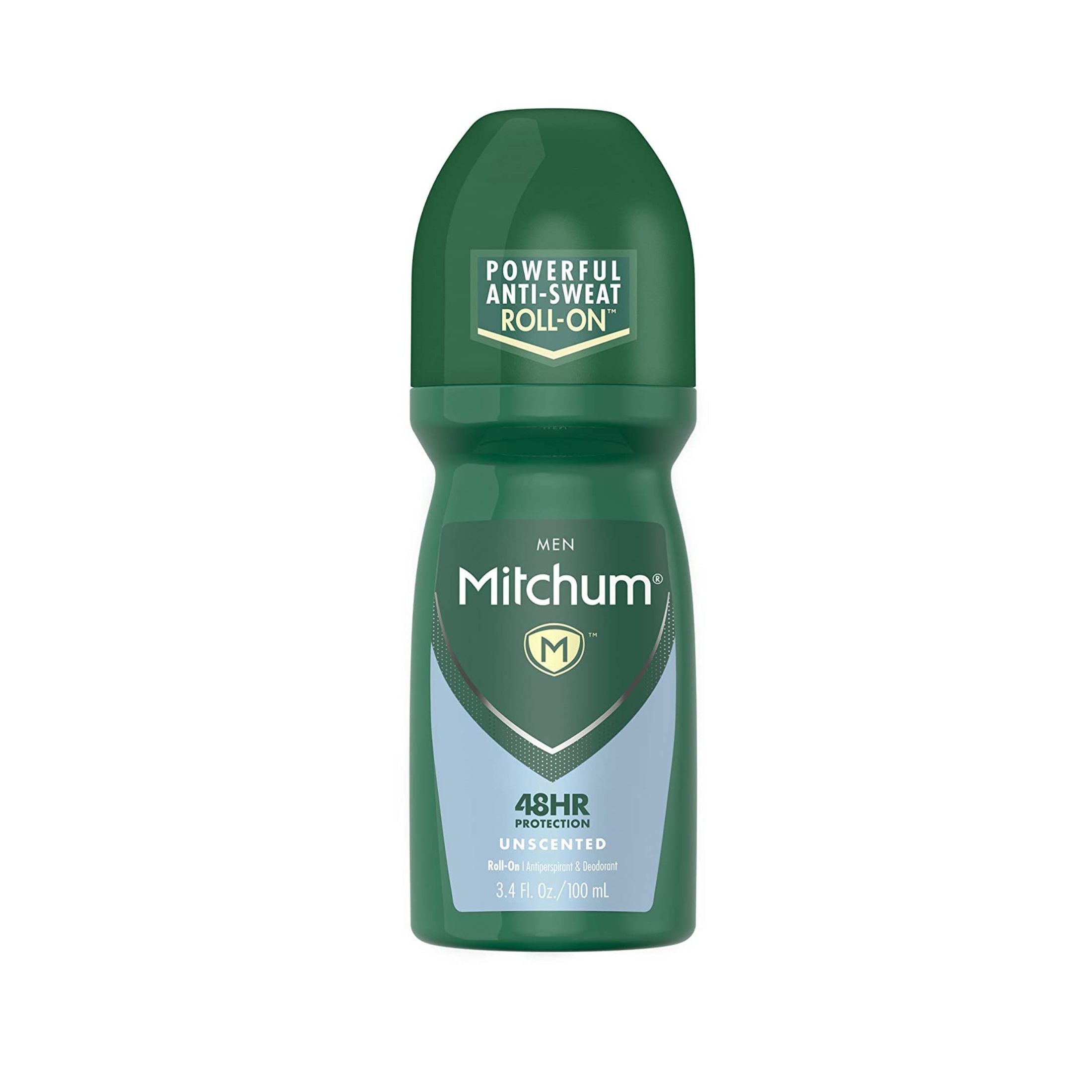 Mitchum Men Advanced Invisible Roll-On Antiperspirant & Deodorant - Unscented, 3.4 Fl Oz