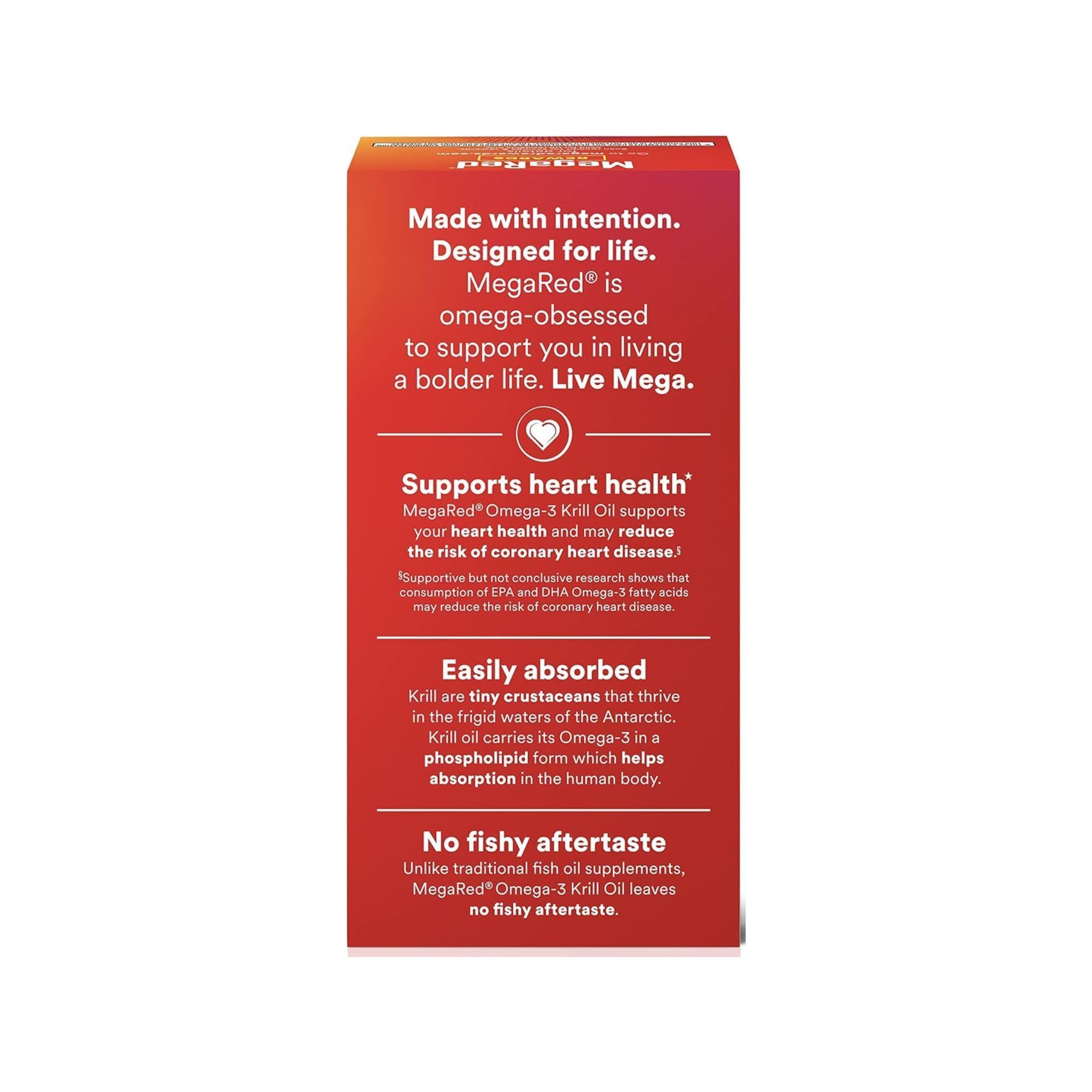 MegaRed Schiff Superior Omega-3 Krill Oil - Extra Strength 500 Mg 40 Sgels
