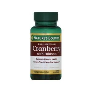 Nature's Bounty Cranberry, Dual Spectrum, With Hibiscus, Rapid Release Softgels