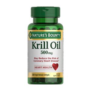 Nature's Bounty Krill Oil, 500 Mg, Rapid Release Softgels