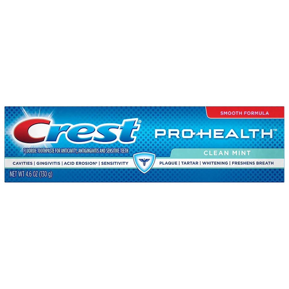 Crest Pro-Health Smooth Formula Toothpaste, Clean Mint Paste, 4.6 Oz