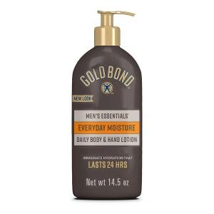 Gold Bond Men's Essentials, Lotion, Body & Hand, Daily, Everyday Moisture, 14.5 Oz