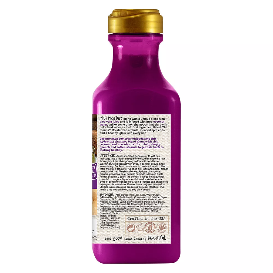 Maui Moisture Heal & Hydrate + Shea Butter Shampoo For Tight Curly Hair - 13 Fl Oz