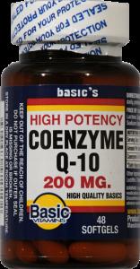 Basic Vitamins Coenzyme Q-10 200 Mg Softgels