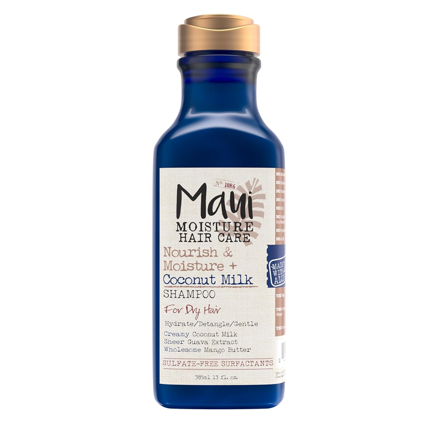 Maui Moisture Nourish & + Coconut Milk Shampoo For Dry Hair - 13 Fl Oz