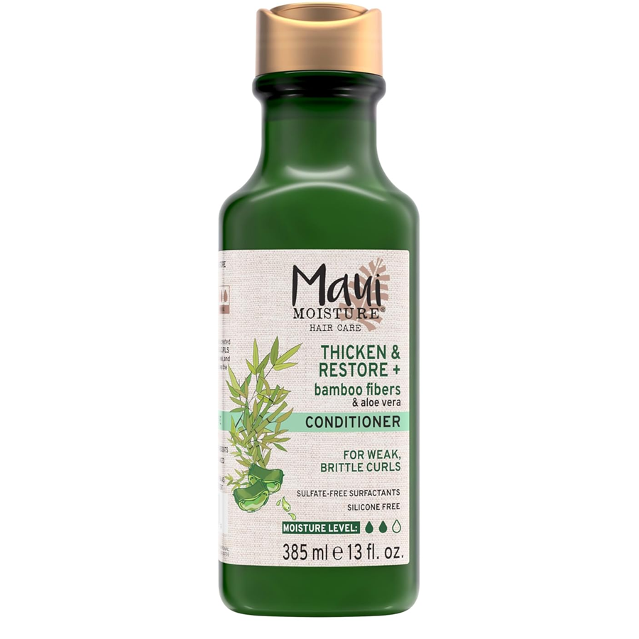 Maui Moisture Er, Hair Care, Thicken & Restore + Bamboo Fibers 13 Fl Oz