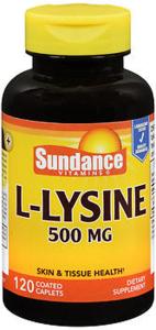 Sundance Vitamins 500 Mg L-Lysine Coated Caplets