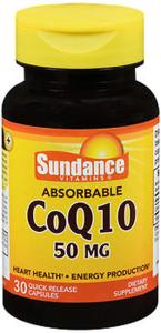 Sundance Vitamins Co Q-10 50 Mg Mineral Supplement