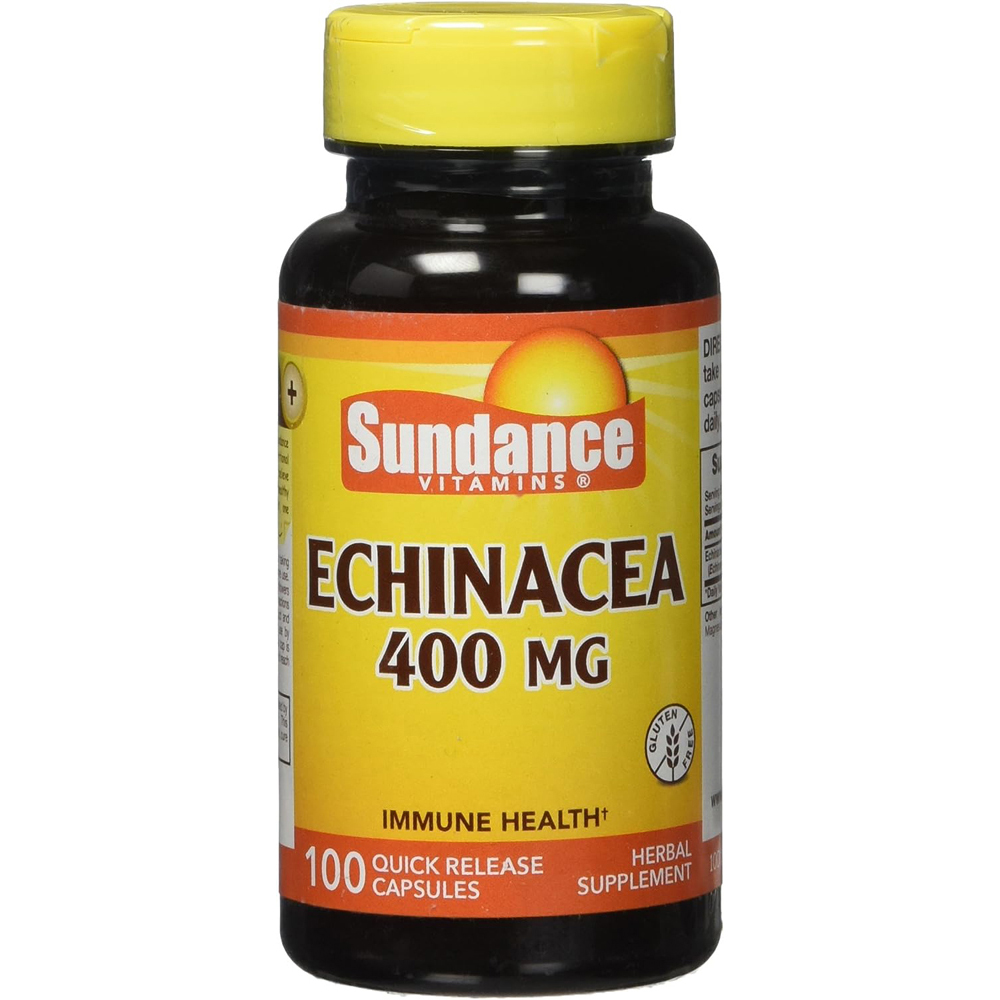 Sundance Echinacea 400 Mg Quick Release – 100 Capsules
