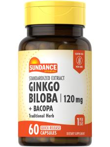 Sundance Ginkgo Biloba 120 Mg Plus – 60 Capsules