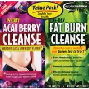 Applied Nutrition 14-Day Acai Berry Cleanse Weight-Loss Dietary Supplement Tablets