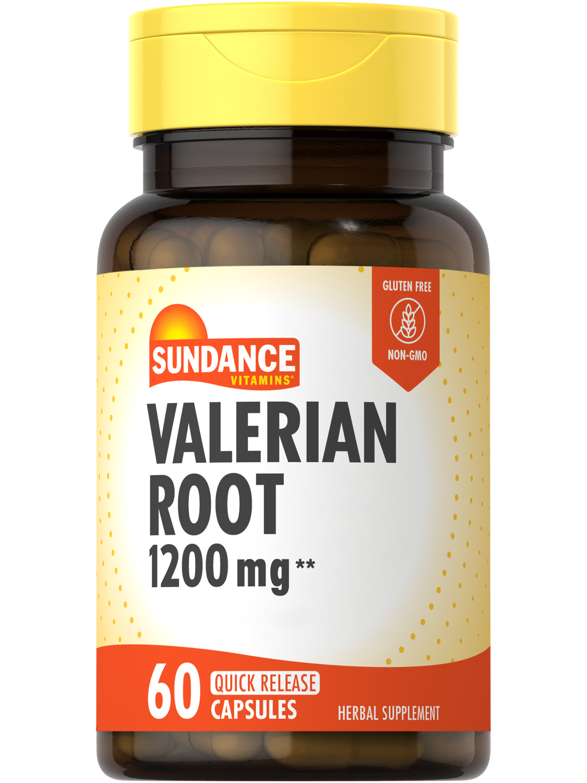 Sundance Vitamins Valerian Root 1200 Mg – 60 Capsules