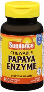 Sundance Vitamins Papaya Enzyme Chewable Tablets