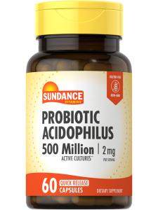 Sundance Probiotic Acidophilus Quick Release - 60 Capsules