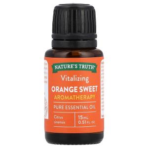 Nature's Truth Essential Oil, Pure, Vitalizing, Orange Sweet, Aromatherapy 0.51 Fl Oz