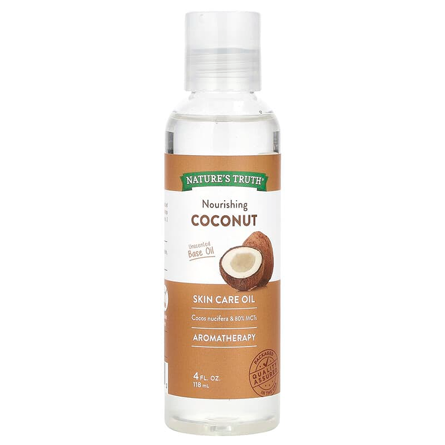 Nature's Truth Skin Care Oil, Coconut, Nourishing 4 Fl Oz