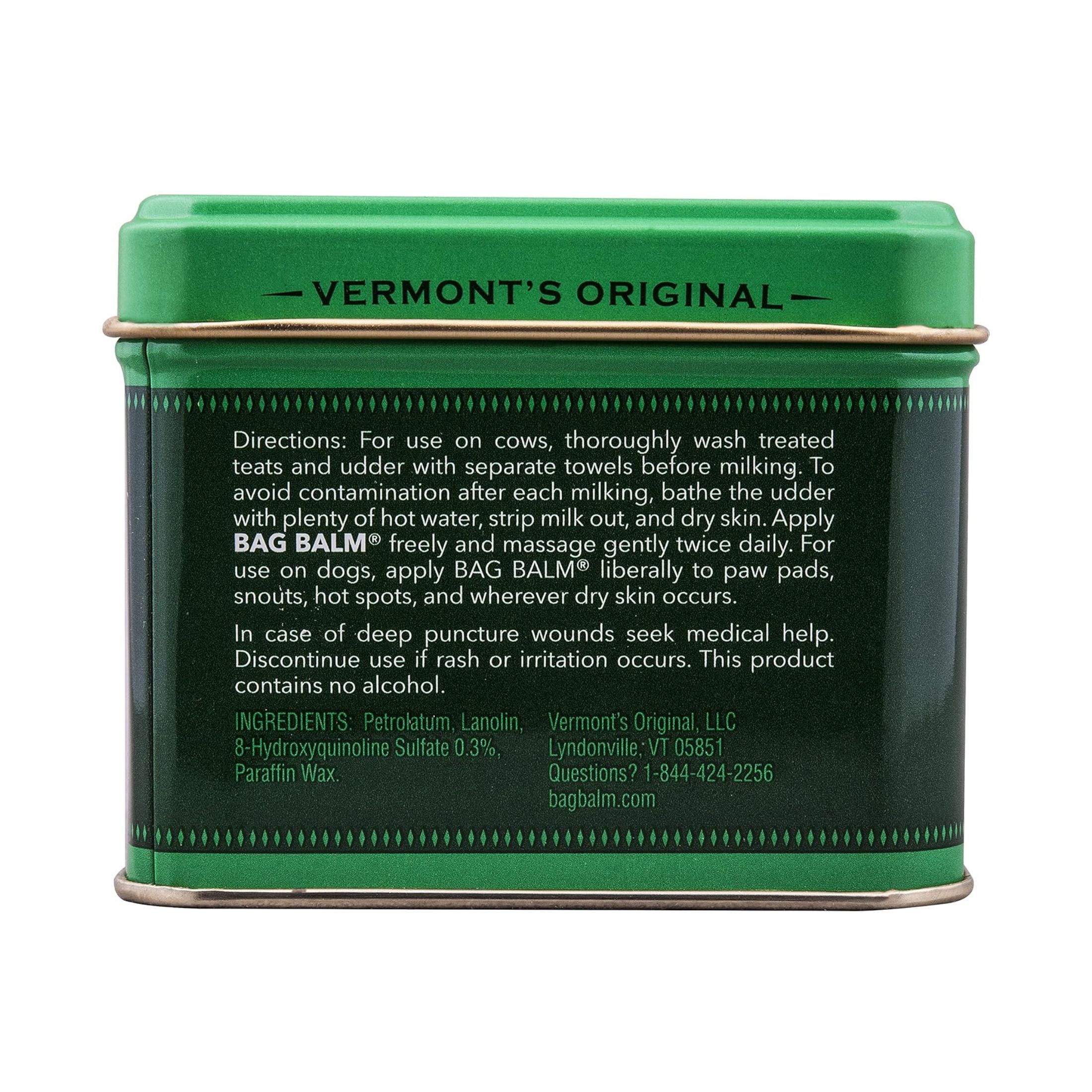 Vermont's Orginal Bag Balm Original Skin Moisturizer, 8 Oz
