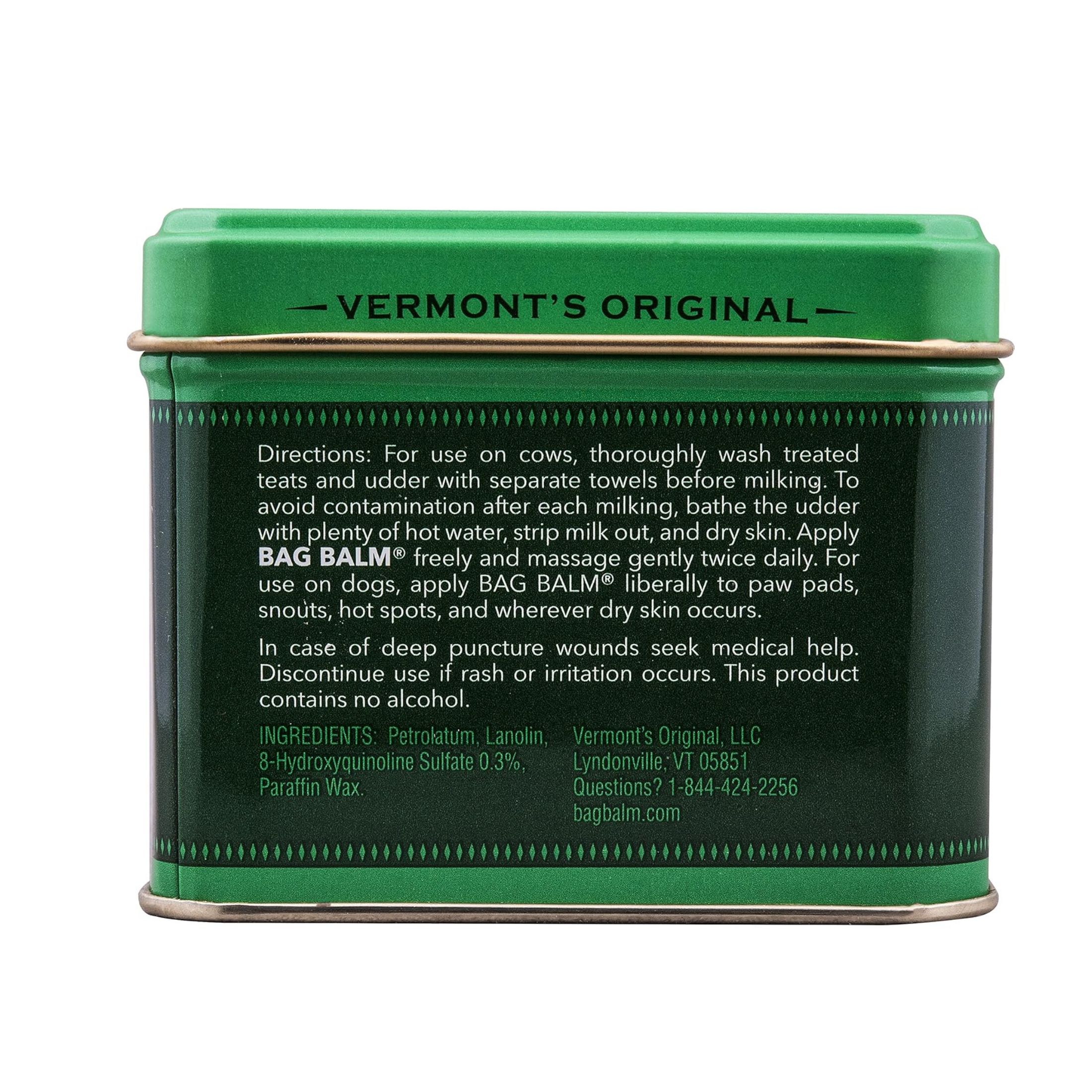 Vermont's Orginal Bag Balm Original Skin Moisturizer, 8 Oz