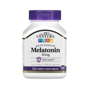 21st Century Melatonin 10 Mg Quick Dissolve 120 Tab