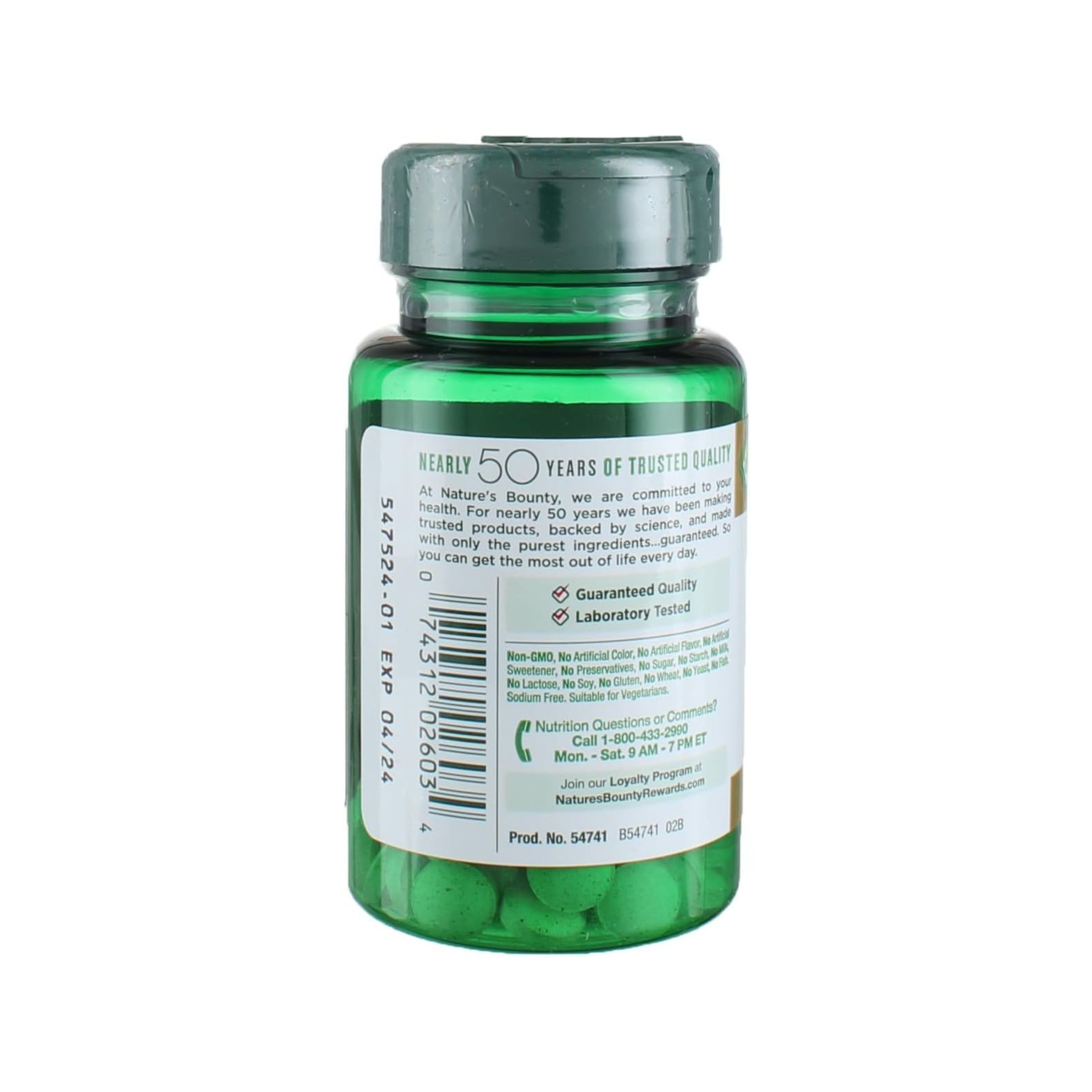 Nature's Bounty Mega Chromium Picolinate 800 Mcg Tablets