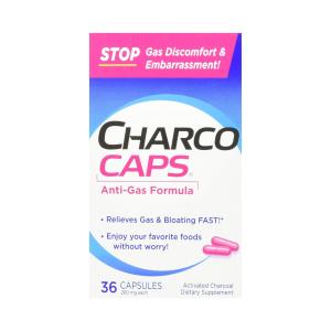 Charcocaps Anti Gas Formula, 260 Mg, Capsules