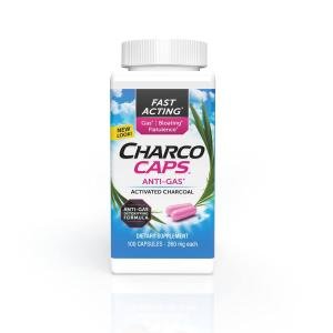 Charcocaps Anti-Gas Formula Capsules 100 Ea