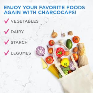 Charcocaps Anti-Gas Formula Capsules 100 Ea