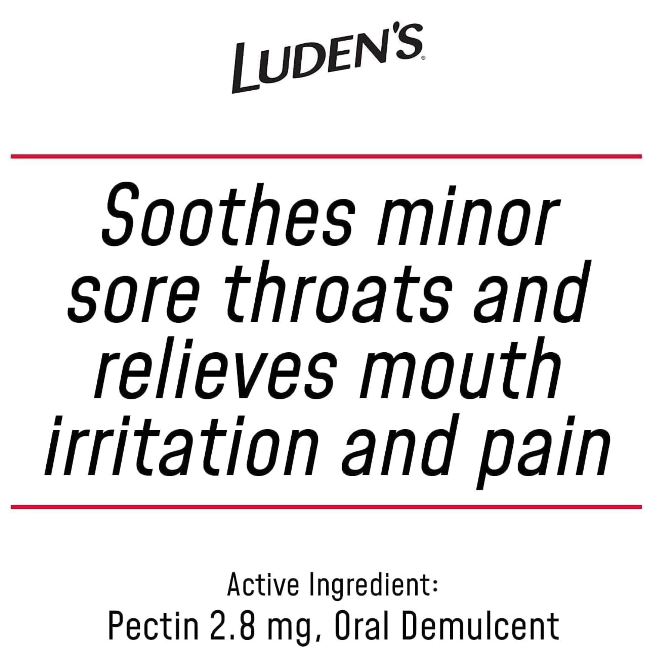 Luden's Throat Drops, Wild Cherry, 20 Drops