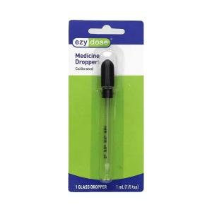 Ezy Dose Medicine Dropper, Glass, 1 Ml