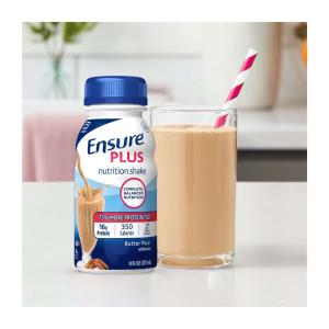 Ensure Plus Nutrition Shake Butter Pecan Ready-to-Drink 8 Fl Oz Bottles