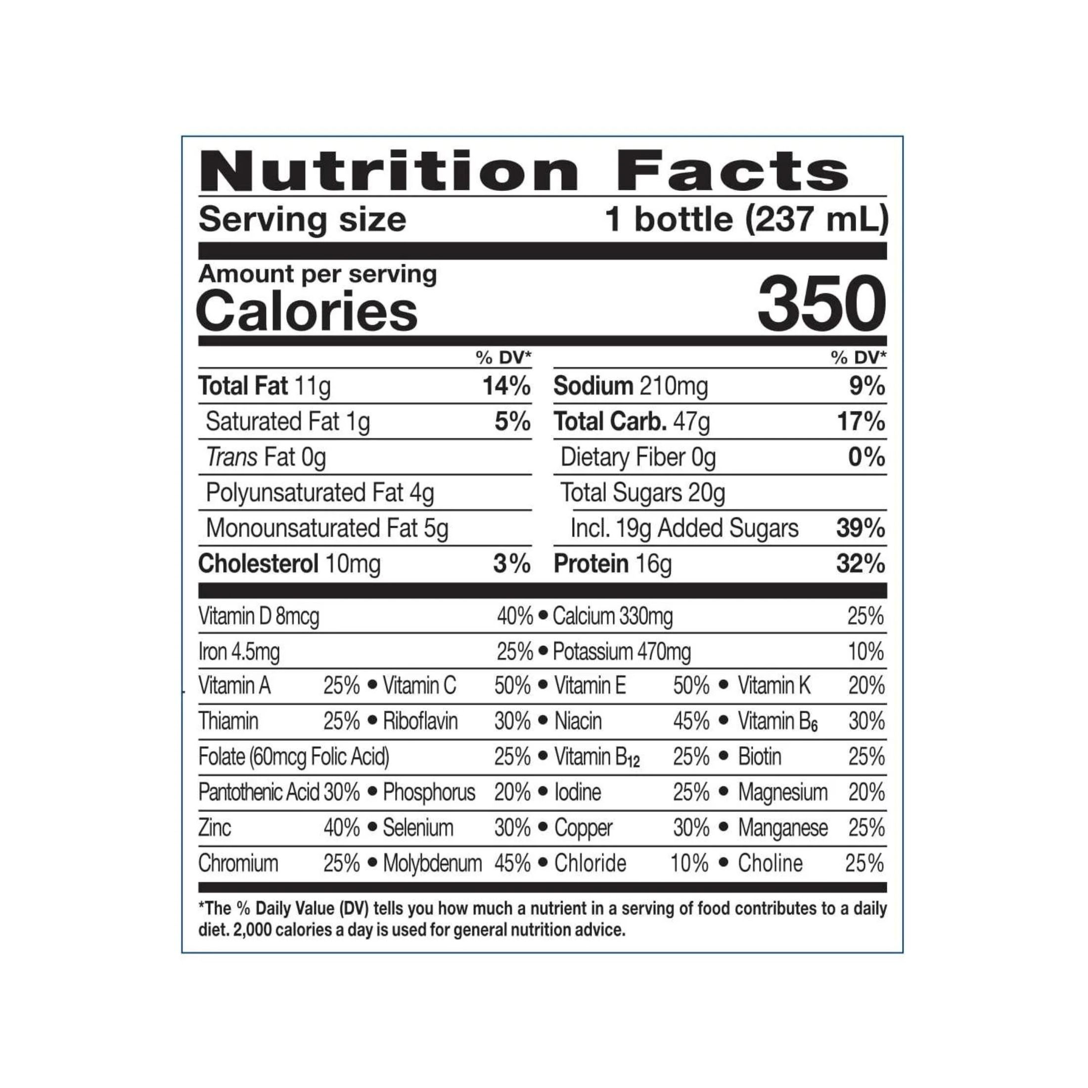 Ensure Plus Nutrition Shake Butter Pecan Ready-to-Drink 8 Fl Oz Bottles