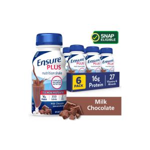 Ensure Plus Nutrition Shake Milk Chocolate Ready-to-Drink 8 Fl Oz Bottle