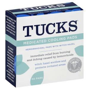 Tucks Medicated Cooling Pads, Hemorrhoidal Pads W/Witch Hazel 50