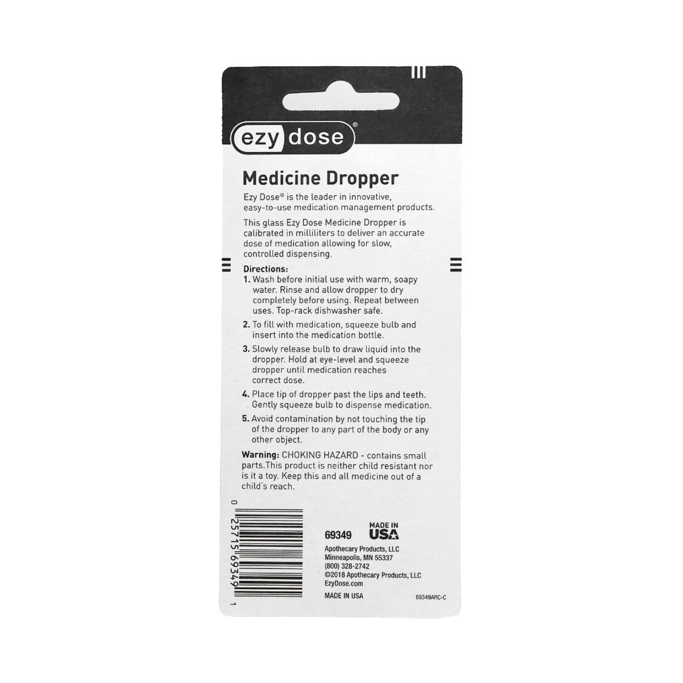 Ezy Dose 1 TSP Dropper Display - Case Of 50