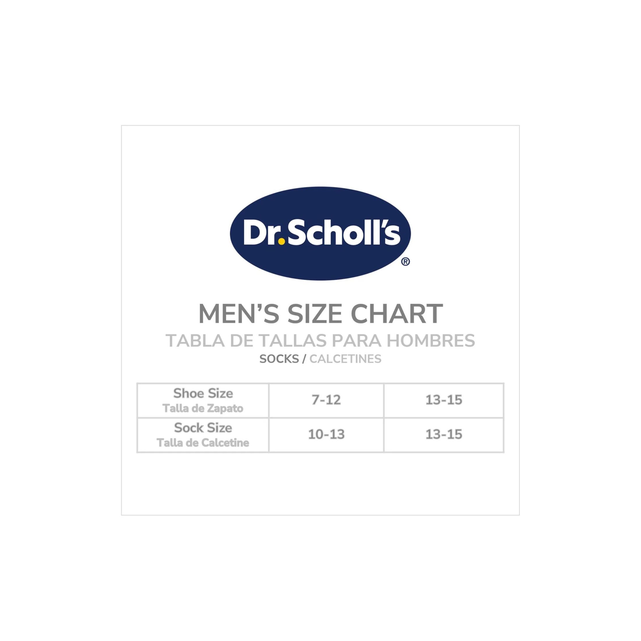 Dr. Scholl's Diabetes & Circulatory Ankle Socks White MED - 1 Pr