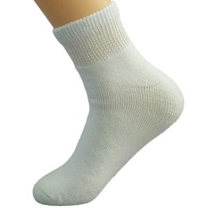 Dr. Scholl's Diabetes & Circulatory Health Ankle Socks White Large 1pr