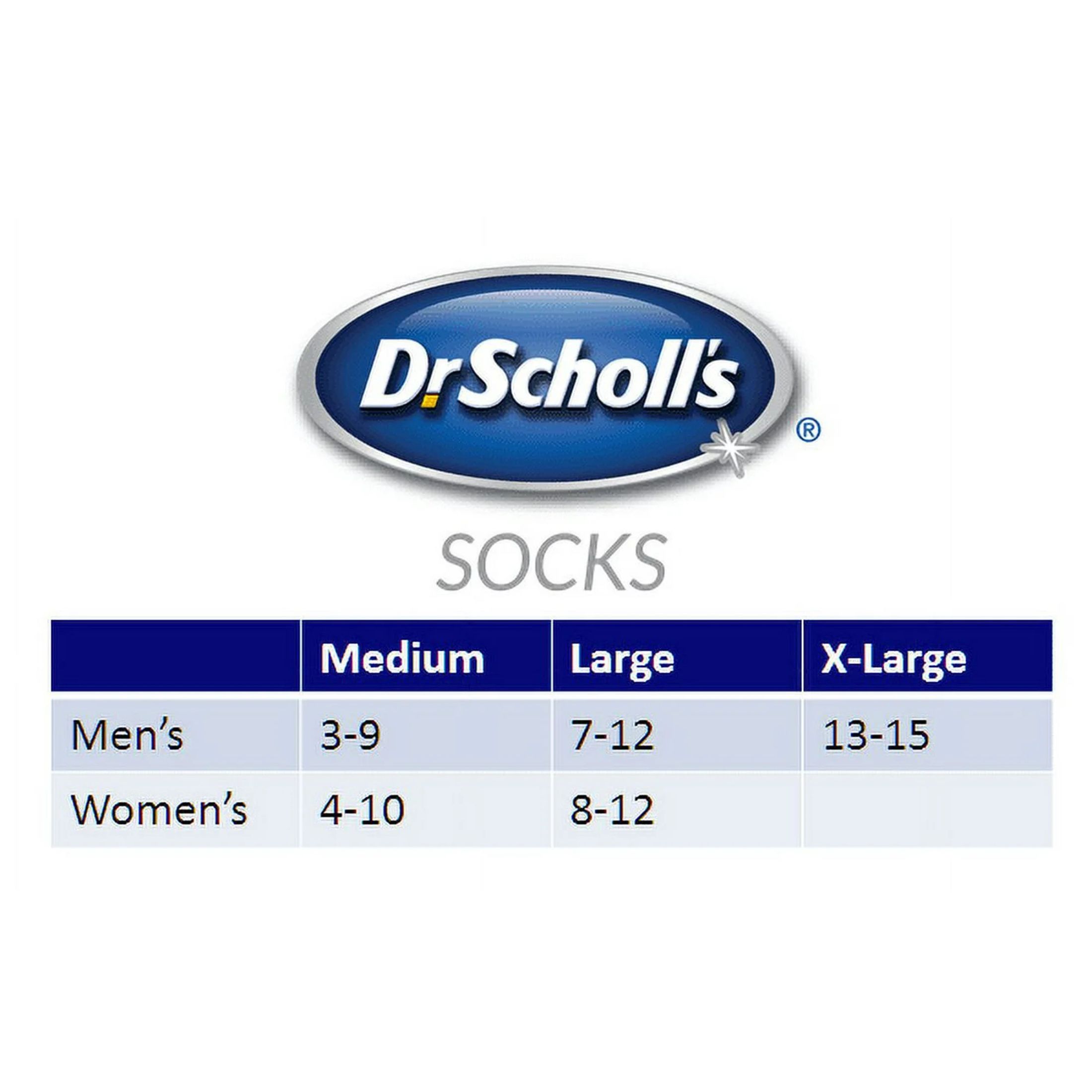 Dr. Scholl's Diabetes & Circulatory Health Ankle Socks White Large 1pr